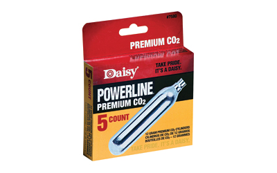Daisy #7580 Co2 Cylinders 5/Box