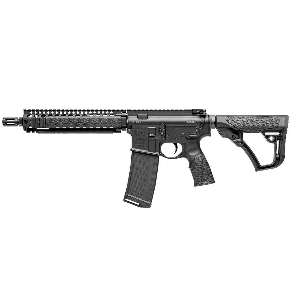 Daniel Defense MK18 SBR 5.56mm NATO 32rd Magazine 10.3" 1/2x28 Threaded Barrel Black NFA Product Daniel Defense MK18 SBR 5.56mm NATO 32rd Magazine 10.3" 1/2x28 Threaded Barrel Black NFA Product
