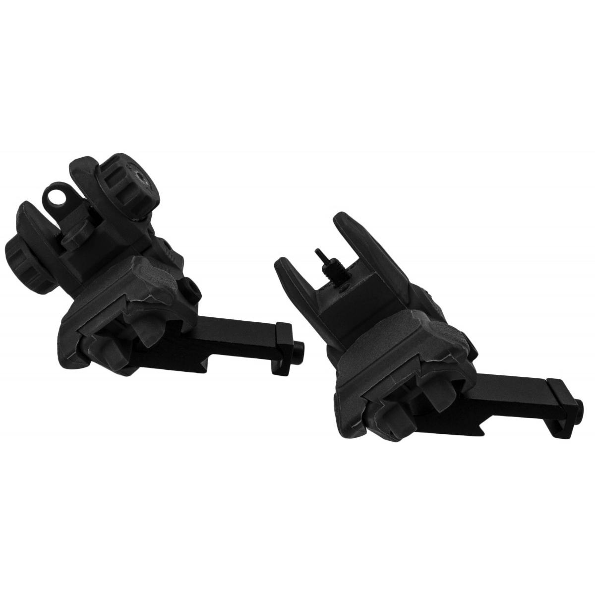 Tacfire Inc. Tacfire AR-15 45 Degree/Low Profile Pop Up Sights Black Polymer