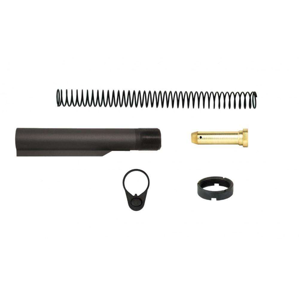 Tacfire Inc. Tacfire AR-15 Six-Position Mil-Spec Buffer Tube Kit with Standard End Plate