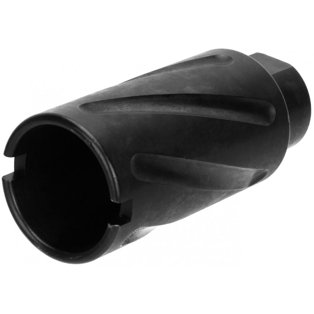 Tacfire Inc. Tacfire Spiral Fluted Muzzle Brake .223/5.56 1/2'x28' Thread w/Crush