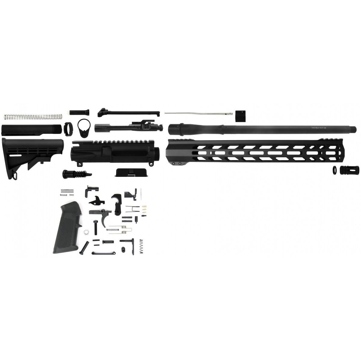 Tacfire Inc. Tacfire 16" Unassembled .300 Blackout Rifle Build Kit with Lower Parts Kit
