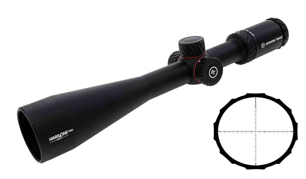 Crimson Trace Corporation Crimson Trace Hardline Pro Rifle Scope - 5-20x50mm 30mm SFP MR1-MOA