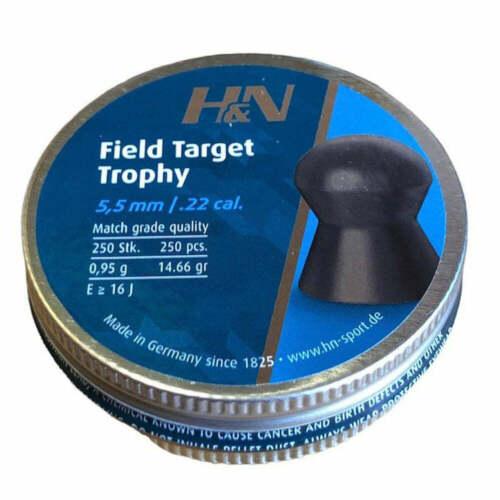Hatsan USA / Escort Shotguns Hatsan H&N Field Target Trophy Ammo .22 Cal 5.53mm 250/ct Tin