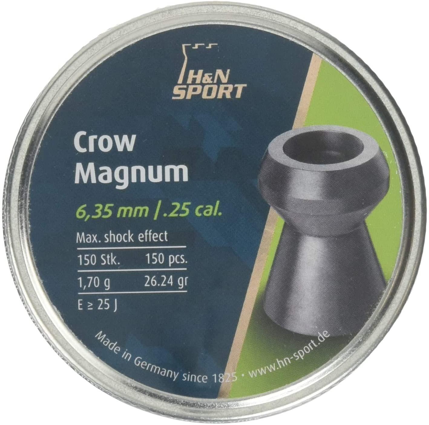 Hatsan USA / Escort Shotguns H&N Crow Magnum .25 cal.- per 150