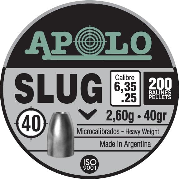 Hatsan USA / Escort Shotguns Hatsan Apolo Slug Air Rifle Pellets .25 Cal 40 gr 200/ct