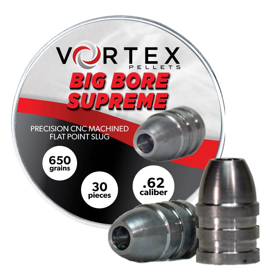 Hatsan USA / Escort Shotguns Vortex Big Bore Supreme Air Rifle Pellets .62 cal 650 gr 15/ct