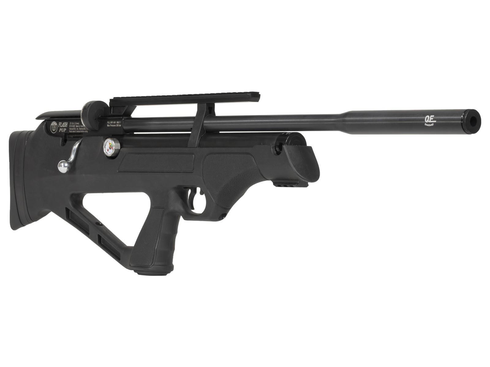 Hatsan USA / Escort Shotguns Hatsan FlashPup Syn .22 Cal QE Adv Poly Bullpup Air Rifle - 2 mags/Single-Shot Tray 1120