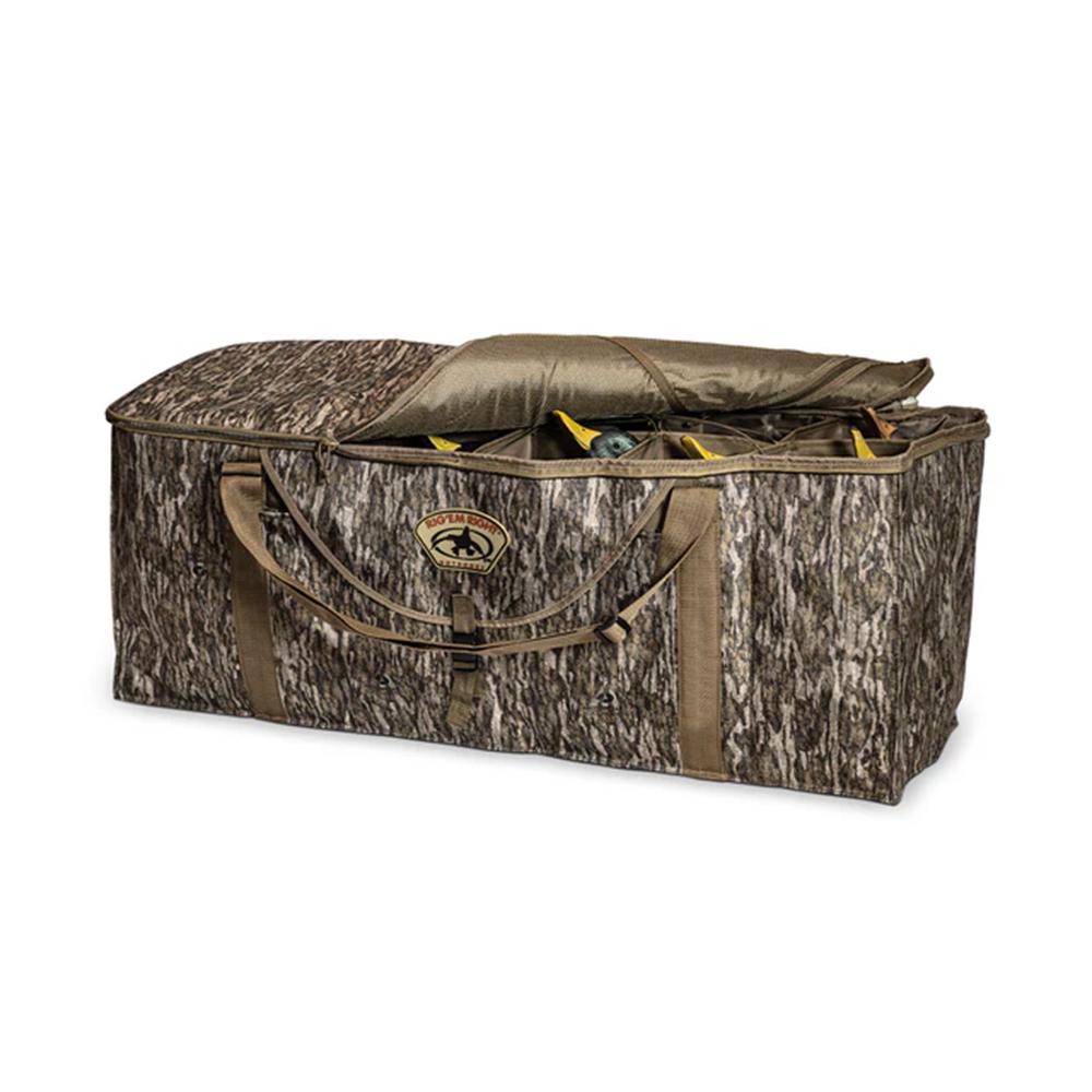 AdvenTec LLC dba Rig Em Right Outdoors Rig Em Right 12-Slot Deluxe Duck Decoy Bag - Mossy Oak Bottomland