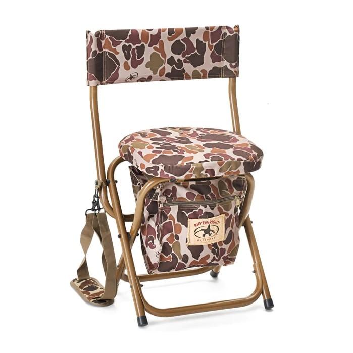 AdvenTec LLC dba Rig Em Right Outdoors Rig'Em Right Hyde Stool Classic Brown Camo