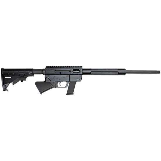 Just Right Carbine Just Gen 3 CA Legal Takedown 9mm Luger Glock Magazine 17" Threaded Barrel Black