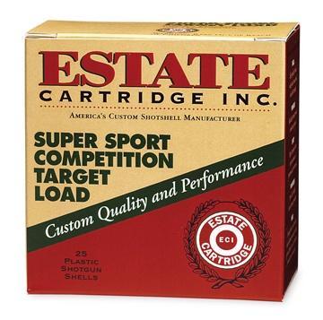Estate Cartridge Co Estate Cartridge Super Sport Shotshells 12 ga 2-3/4" 1 oz 1235 fps #7.5 25/ct