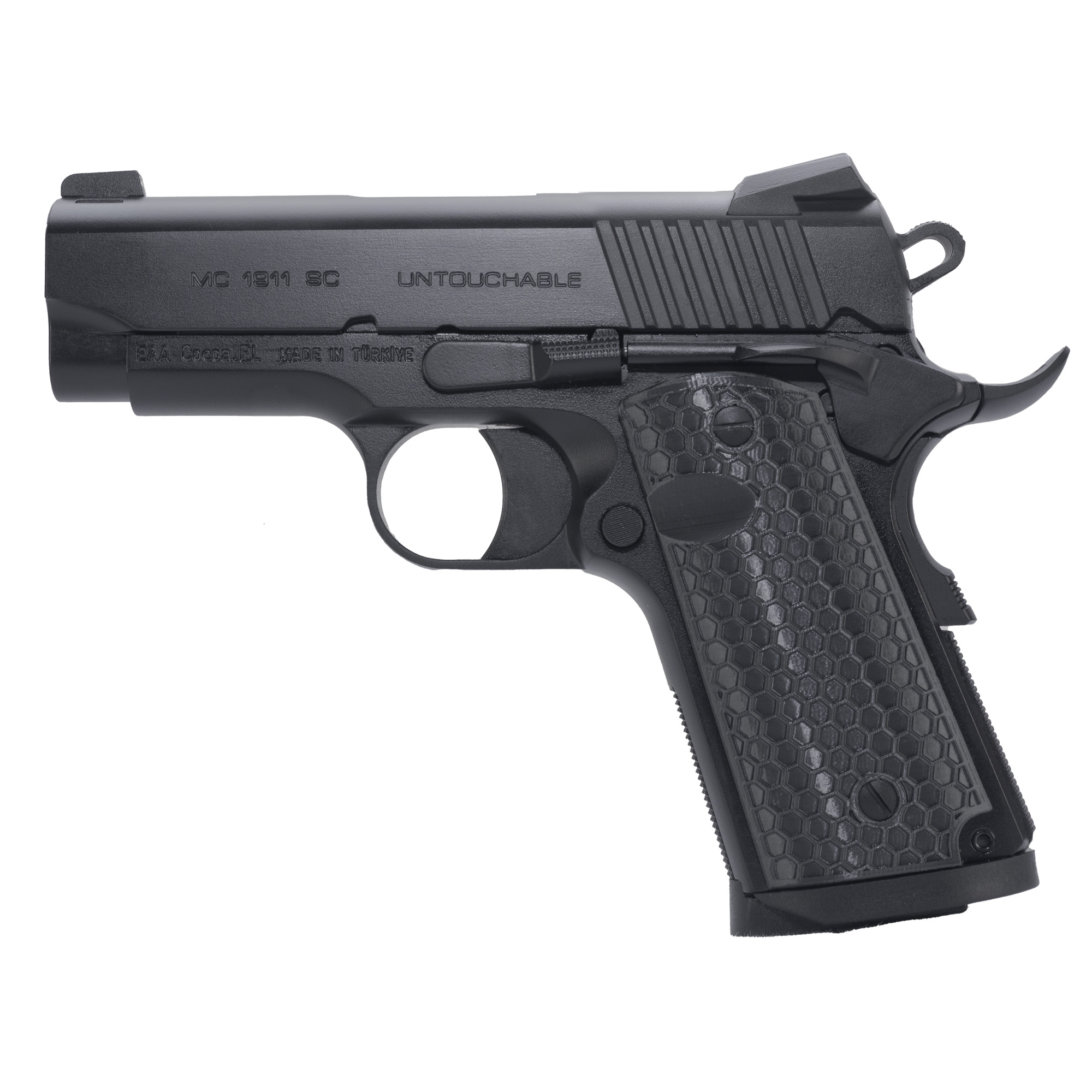 EAA Corp EAA Untouchable 45ACP Black 3.4" Semi-Auto Pistol