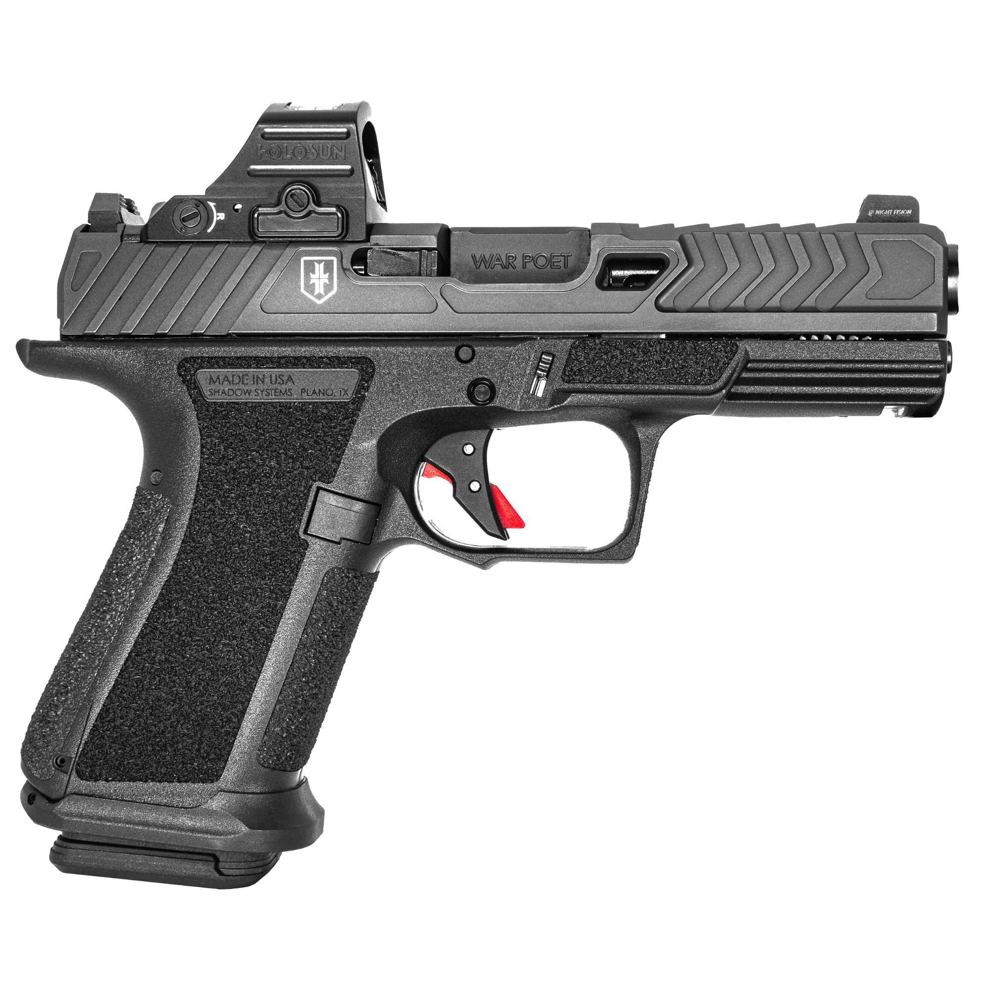 Shadow Systems dba Shadow Gunworks Shadow Mr920 War Poet 9mm 15+1 507C Semi-Auto Pistol