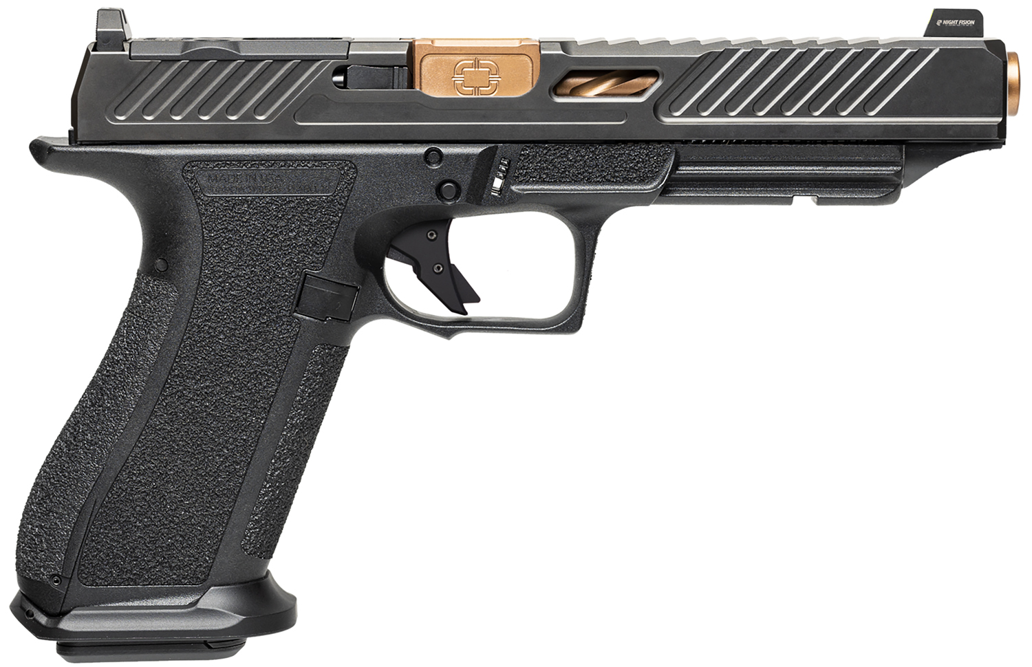 Shadow Systems dba Shadow Gunworks Shadow Dr920l Elite 9mm Bk/bz Or 17+1 Semi-Auto Pistol