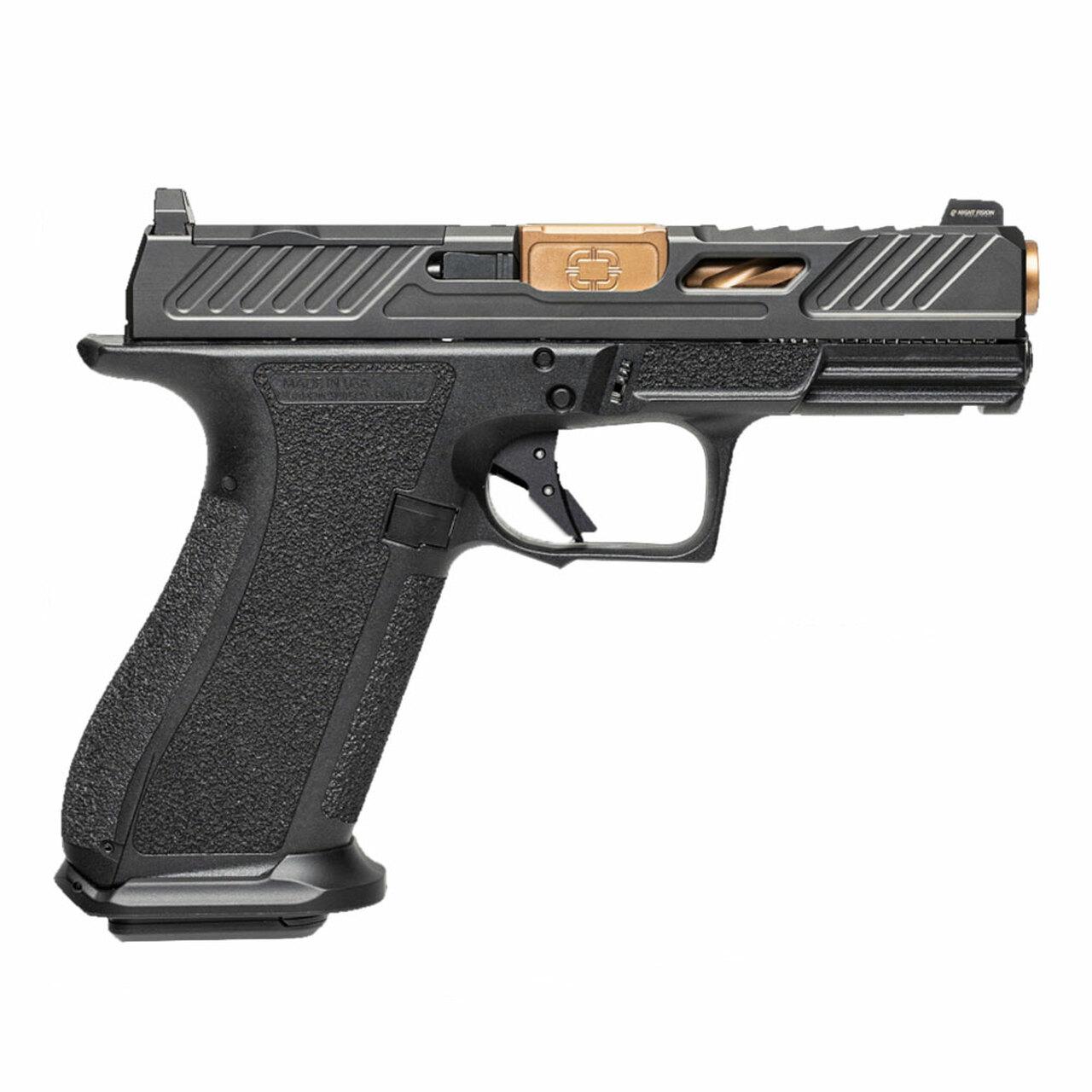 Shadow Systems dba Shadow Gunworks Shadow Systems XR920 Elite Optic Cut Handgun 9mm Luger 17rd Magazine 4" Bronze Barrel