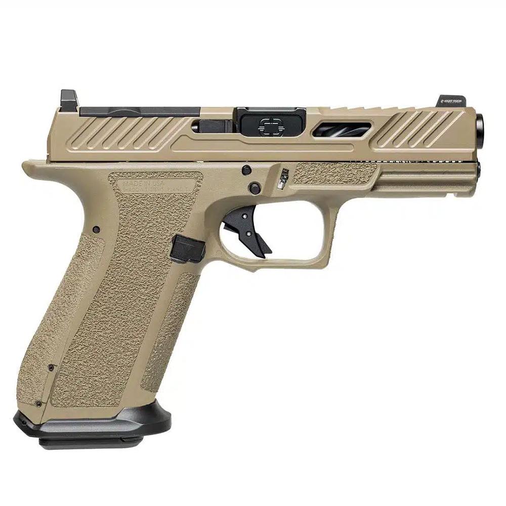 Shadow Systems dba Shadow Gunworks Shadow Systems CA Compliant XR920 Handgun 9mm Luger 10rd Magazine(2) 4" Spiral Black