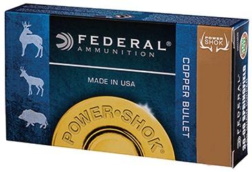 Federal Cartridge Co. Federal Copper Power-Shok Rifle Ammunition .243 Win 85 gr CHP 3200 fps 20/ct