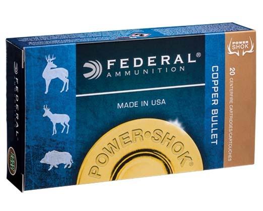 Federal Cartridge Co. Federal Copper Power-Shok Rifle Ammunition .300 Win Mag 180gr CHP 20/ct