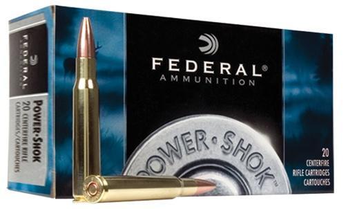 Federal Cartridge Co. Federal Power-Shok Rifle Ammunition 7mm Rem Mag 175 gr SP 2860 fps - 20/ct