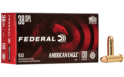 Federal Cartridge Co. American Eagle Handgun Ammunition .38 Spl 130 gr
