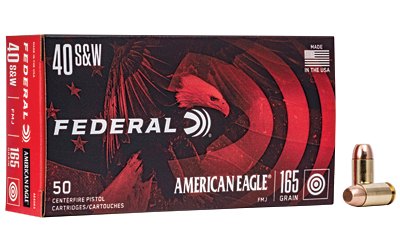 Federal Cartridge Co. American Eagle Handgun Ammunition .40 S&W 165 gr