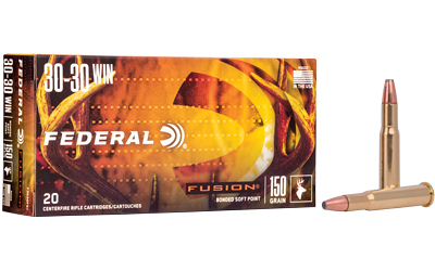 Federal Cartridge Co. Federal Fusion Rifle Ammunition .30-30 Win 150 gr BTSP 2390 fps - 20/ct