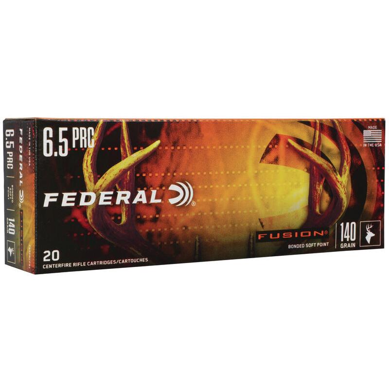 Federal Cartridge Co. Federal Fusion Rifle Ammunition 6.5 PRC 140 gr