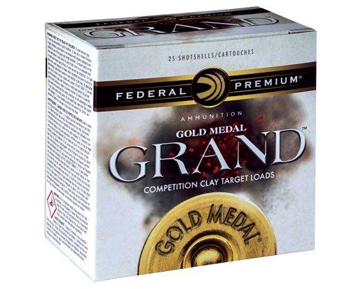 Federal Cartridge Co. Federal Gold Medal Paper Shotshells 12ga 2-3/4" 1-1/8oz 1145 fps #8 25/ct