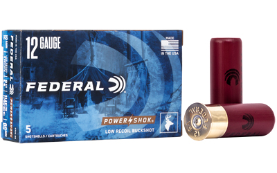 Federal Cartridge Co. Federal Pwrshk 12ga 2.75 Lr 00 Bck 5/250 Buckshot