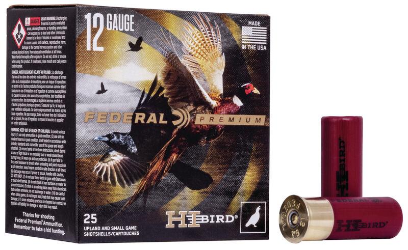 Federal Cartridge Co. Federal Hi-Bird Shotshells 12ga 2-3/4" 1-1/4oz 1330 fps #5 25/ct