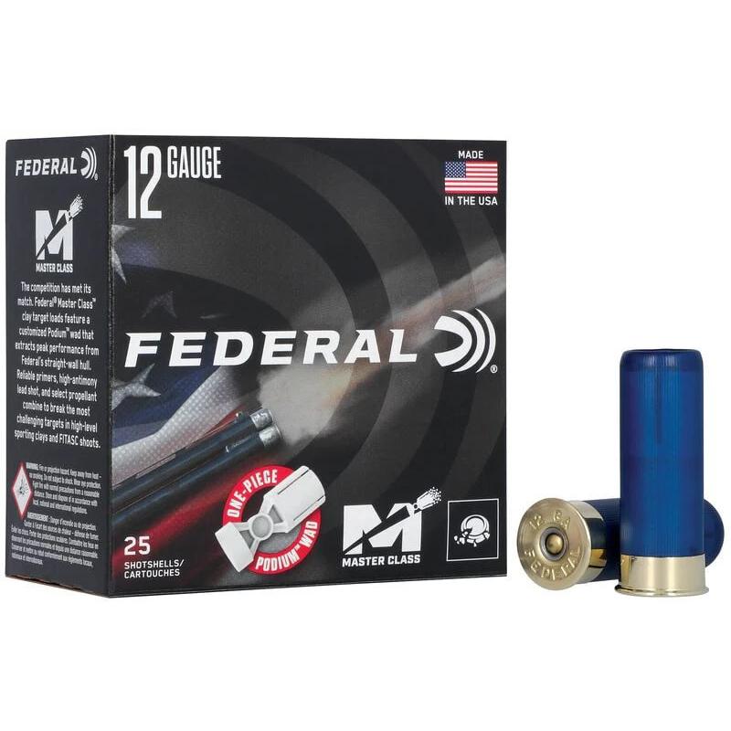 Federal Cartridge Co. Federal Mast Cls 12ga 2.75" 1 1/8OZ #7.5 Shotshell