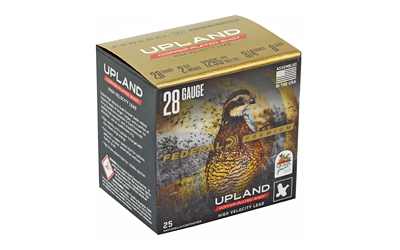 Federal Upland 28ga #8 Shotshell 25/250 Federal Upland 28ga #8 Shotshell 25/250