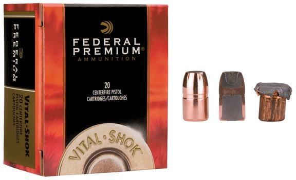 Federal Cartridge Co. Federal Premium Swift A-Frame Handgun Ammunition .454 Casull 300 gr JHP 1520 fps 20/ct