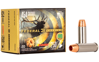 Federal Cartridge Co. Federal Prm 454CAS 250GR Brns Exp 20/200 XPB