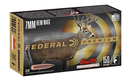 Federal Cartridge Co. Federal Swift Scirocco II Rifle Ammunition 6.5mm Creedmoor 130gr Poly Tip 2800 fps 20/ct