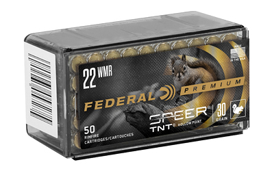 Federal Cartridge Co. Federal Prm 22WMR 30GR Jhp 50/3000 Hollow Point