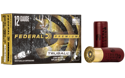 Federal Cartridge Co. Federal Prm 12ga 2.75" Low Rcl Slg 5/250 TruBall