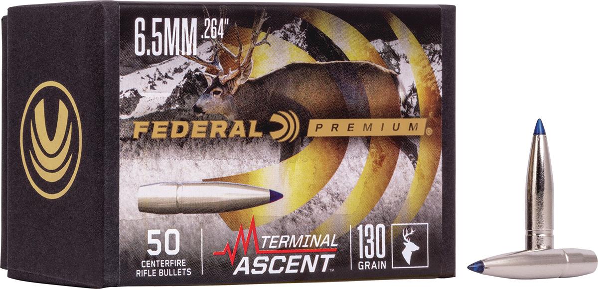 Federal Cartridge Co. Federal Terminal Ascent Component Bullet - .264 130 Grain PT 50/ct