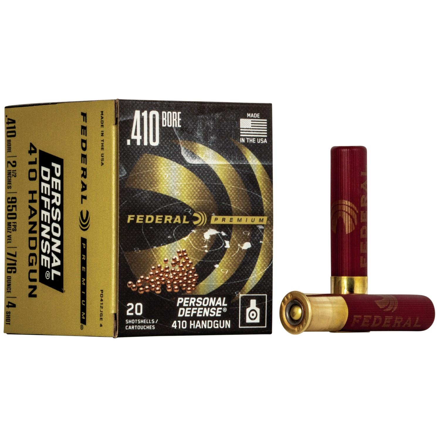 Federal Cartridge Co. Federal PD 410 2.5" #4 20/200 Shot
