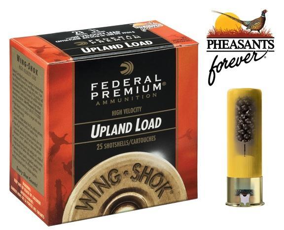Federal Cartridge Co. Federal Premium Pheasants Forever High-Velocity 20ga 2 3/4" 1 oz #6 1350 fps 25/ct
