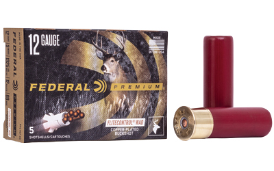 Federal Cartridge Co. Federal Flt Ctrl 12ga 3" 00 Bck 5/250 Buckshot
