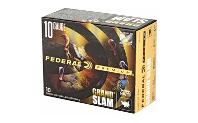 Federal Premium Grandslam Flex Turkey 10ga 3-1/2" 2OZ 4 Ammo 10RD Federal Premium Grandslam Flex Turkey 10ga 3-1/2" 2OZ 4 Ammo 10RD
