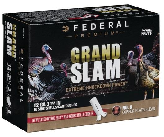 Federal Cartridge Co. Federal Premium Grandslam Turkey Stainless 12ga 3-1/2" Max 2 Oz 6 Ammo 10RD