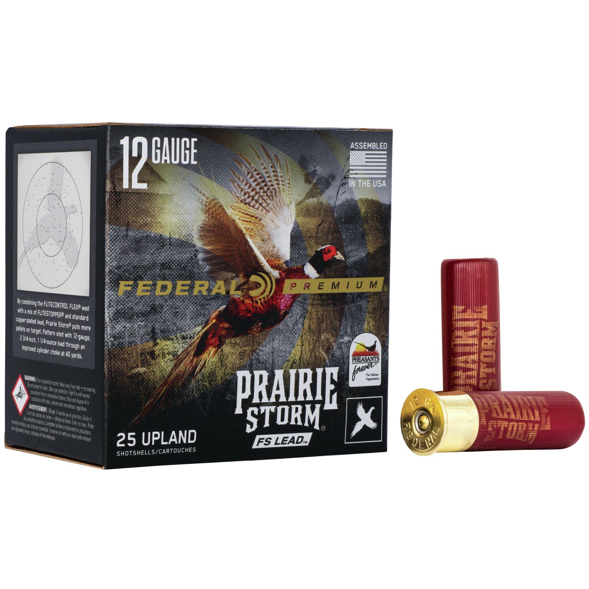 Federal Cartridge Co. Federal Prairie Storm FS Lead Shotshells 12 ga 3" 1-5/8oz 1350 fps #5 25/ct