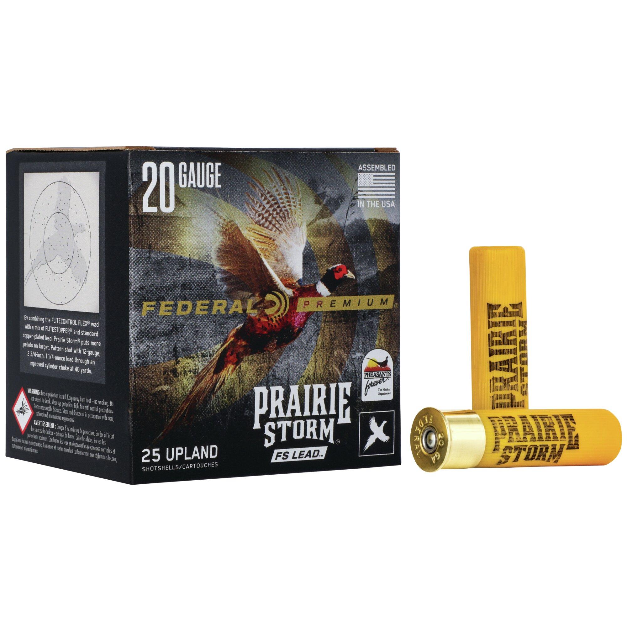 Federal Cartridge Co. Federal Pr Storm 20ga 3" #6 Lead 25/250 Partition