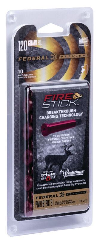 Federal Cartridge Co. Federal Muzzleloader 120GR Firestick Triple 8 10RD