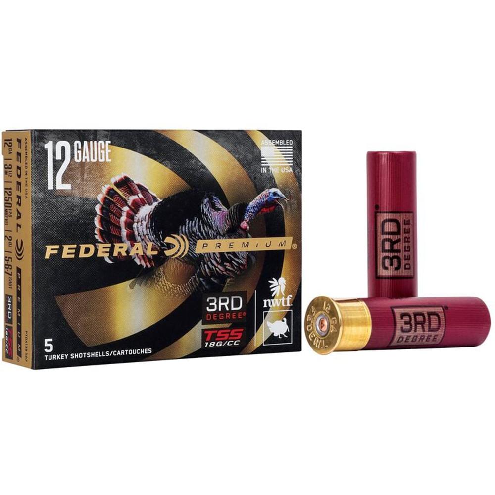 Federal Cartridge Co. Federal 3RD Degree 12ga 3.5" 5/6/7 5/50 Shotshell