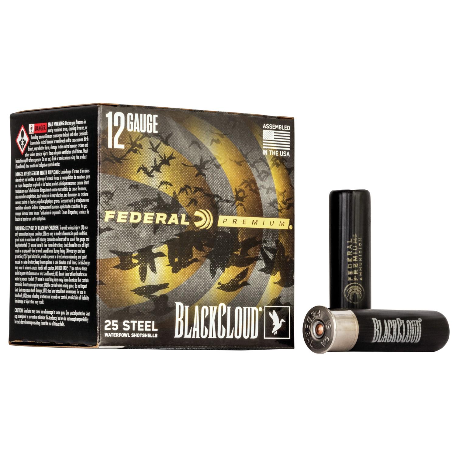 Federal Cartridge Co. Federal Premium Black Cloud Waterfowl Stainless 12ga 3-1/2" 1-1/2OZ 4 Ammo 25RD