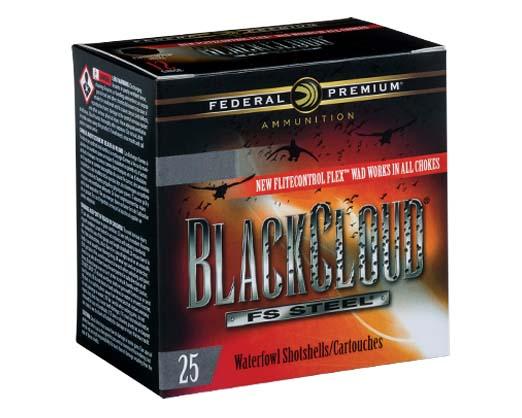 Federal Cartridge Co. Federal Black Cloud FS Steel Shotshells 12g. 2-3/4 1-1/8oz 1500 fps #3 25/ct